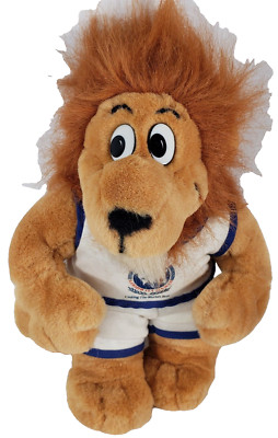1990 Seattle Goodwill Games Unitus the Lion Stuffed Plush Mascot Toy Vintage 12''