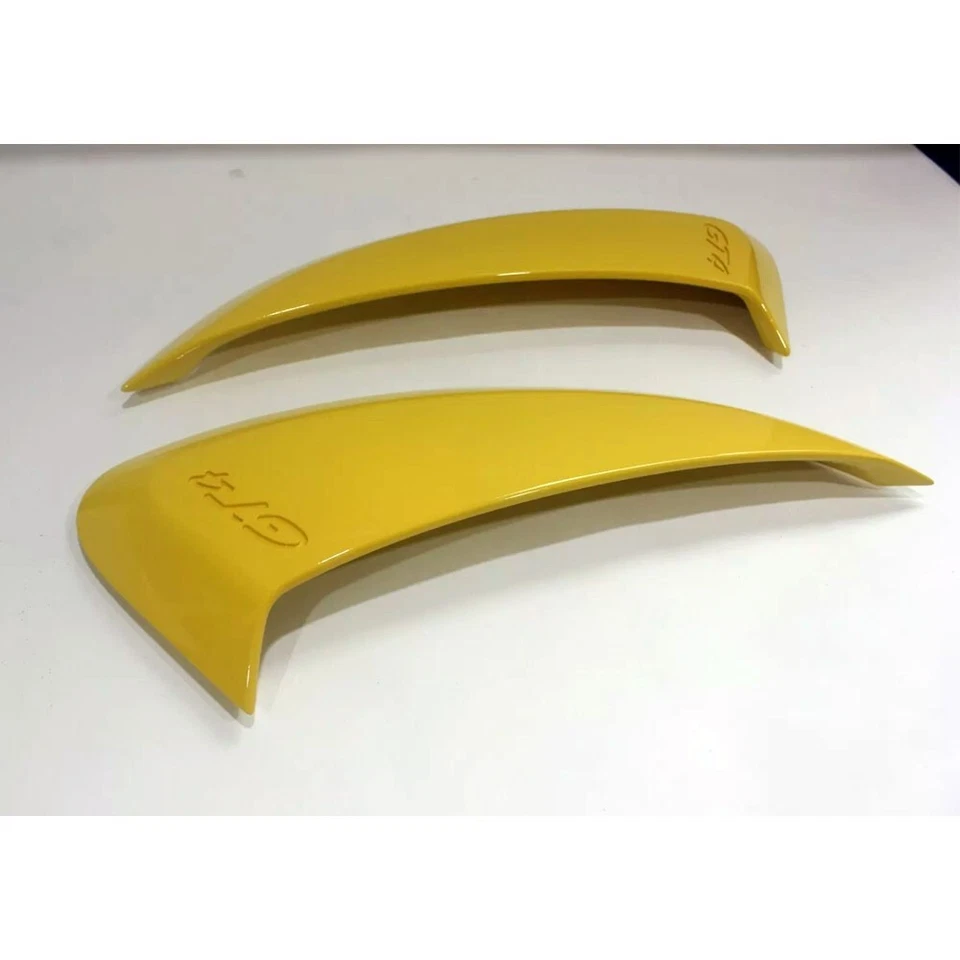 Painted 1S1 Side Air Scoop Vents Intake for Porsche 981 Cayman Boxster W/ Logo Foto 3 de 4