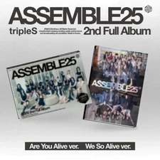 TRIPLES [ASSEMBLE25] 2nd Album CD+P.Book+Objekt+Poster+2Sticker+Mark+Card+Photo