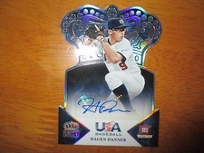 HAGEN DANNER 2015 Panini USA Baseball Crown Royale SILVER Autograph #/99 AUTO