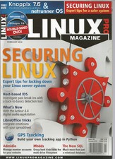 LINUX PRO MAGAZINE ISSUE 183 FEBRUARY 2016 WITH FREE DOUBLE SIDED DISC INSIDE
