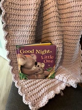 NEW It’s A Baby Blanket & Good Night Little One Book Gift Set Shower Handmade