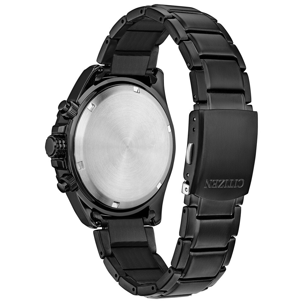 Citizen Eco-Drive Men's Chronograph Date Indicator Black Watch