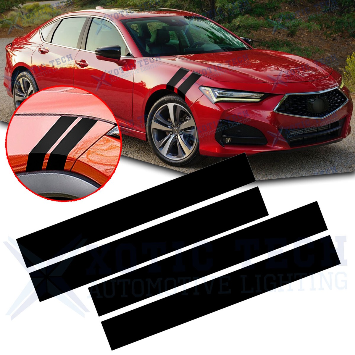Standard Hood Fender & Mirrors | ACURA RLX 2015 Standard Hood Fender & Mirrors | ACURA RLX 2015
