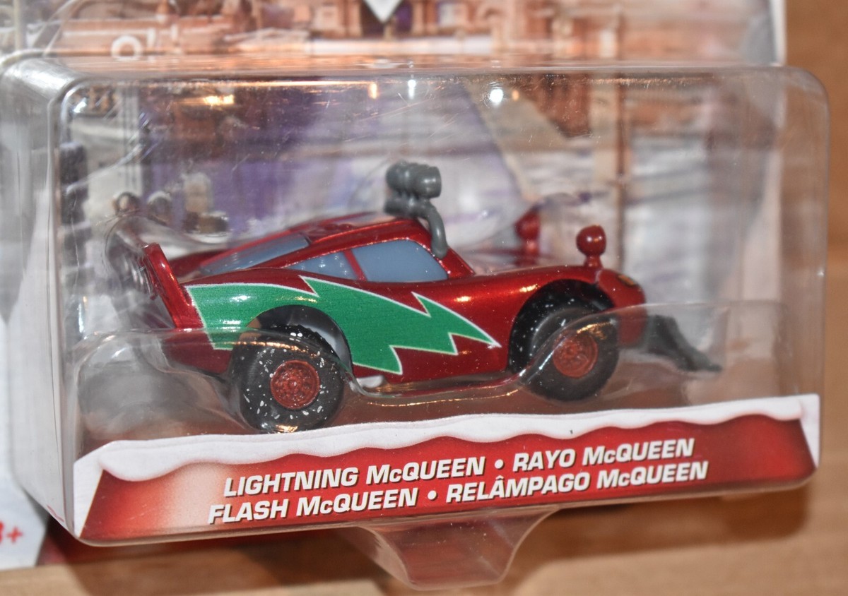 Disney PIXAR Cars LIGHTNING McQUEEN & MATER Christmas Winter