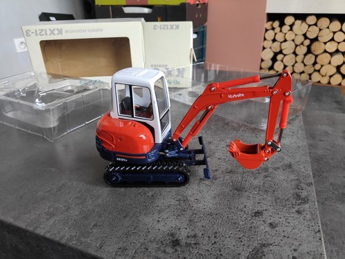 PROMOTION KUBOTA LEDERBAGGER EXCAVATOR KUBOTA KX121 MIB - Bild 2 von 7