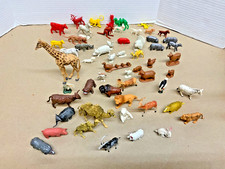 Vintage Plastic Farm/Zoo/Safari/ Wild Animals -Dogs Hong Kong - Lot of 53