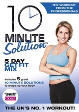 Image of 10 Minute Solution: 5 Day Get Fit Mix (DVD) 10 Minute Solution (US IMPORT)