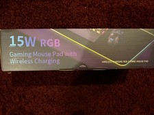 15W RGB Gaming Mouse Pad With Wireless Charging
