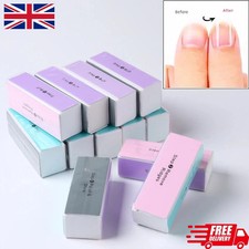 4 Sided Nail Buffer Block Sponge File Polisher Manicure Tool for Shiny Nails