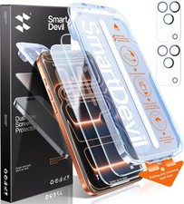 [2+2 PCS] HD Clear Screen Protector & Camera Lens Protector for iPhone 17 Pro Ma