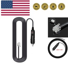 Radar Straight Power Cord Compatible with Uniden R3 R7 R1 Radar Detector, for...