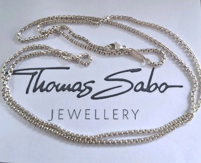 Massive Thomas Sabo Kette, 70 cm lang, 2 mm breit, Silber, neuw. !!!