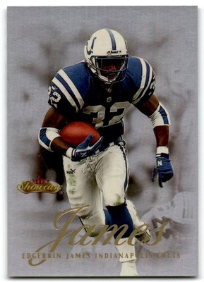 2000 Fleer Showcase Edgerrin James Indianapolis Colts #89