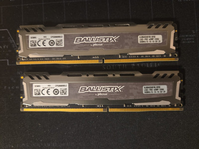 Crucial Ballistix Sport 16GB DDR4 RAM 2400MHz 2x8GB