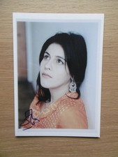 Souad Massi autograph signed 13x18 cm picture