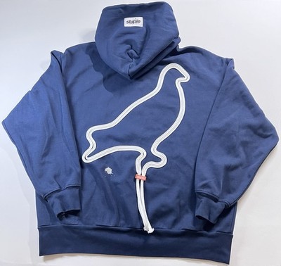 Staple Pigeon Unisex Adult Blue Pullover Hoodie Sweater Size M