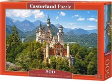 Castorland 500 Piece Jigsaw Puzzle, View of The Neuschwanstein Castl (US IMPORT)