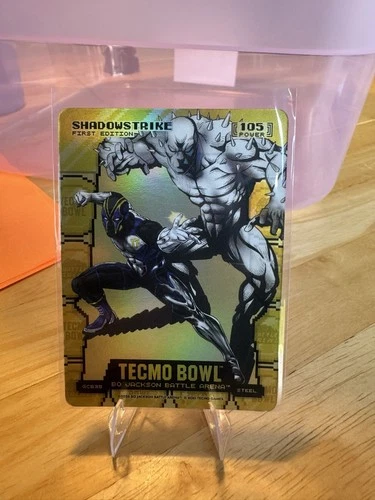 2026 Bo Jackson Battle Arena Tecmo Bowl Shadowstrike Devante Gold CoinFlip SSP