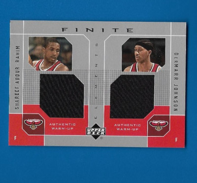 2002-03 Finite Elements Dual Warm-Ups Shareef Abdur-Rahim DerMarr Johnson #SA/DJ