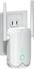 WiFi Extender Signal Booster Up to 9000sq.ft and 50 Devices, WiFi Range Extender