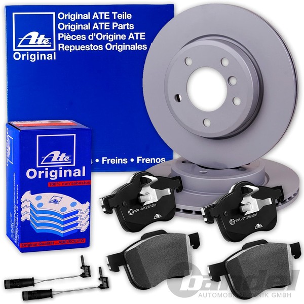 Ate Bremsscheiben + BelÄGe Vorne Passend FüR Mercedes C-KLASSE W203 + Clk W209-image