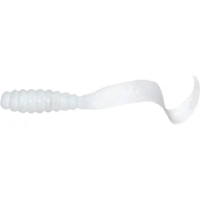 Mister Twister Meeny Tail Grub - 3" (20 Pack) - White
