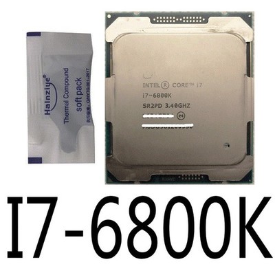   i7-6800K 3.4 GHz Six-Core LGA2011 15M Cache up to 3.60 GHz CPU Processor #zn