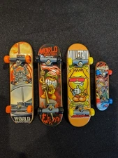 Lot Of Vintage World Industries Tech Decks
