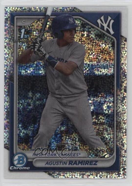 2024 Bowman Chrome Prospects Speckle Refractor /299 Agustin Ramirez #BCP-85 1k9t