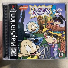 Rugrats: Studio Tour (Sony PlayStation 1, 1999) PS1 CIB VGC
