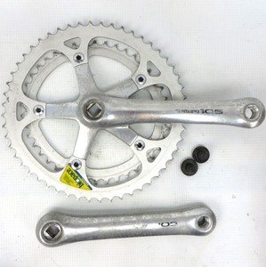 Pédalier Shimano Sante Biopace Vintage - 170mm 52/42T Avec Boîtier De Pédalier JIS - Neuf Jamais Utilisé