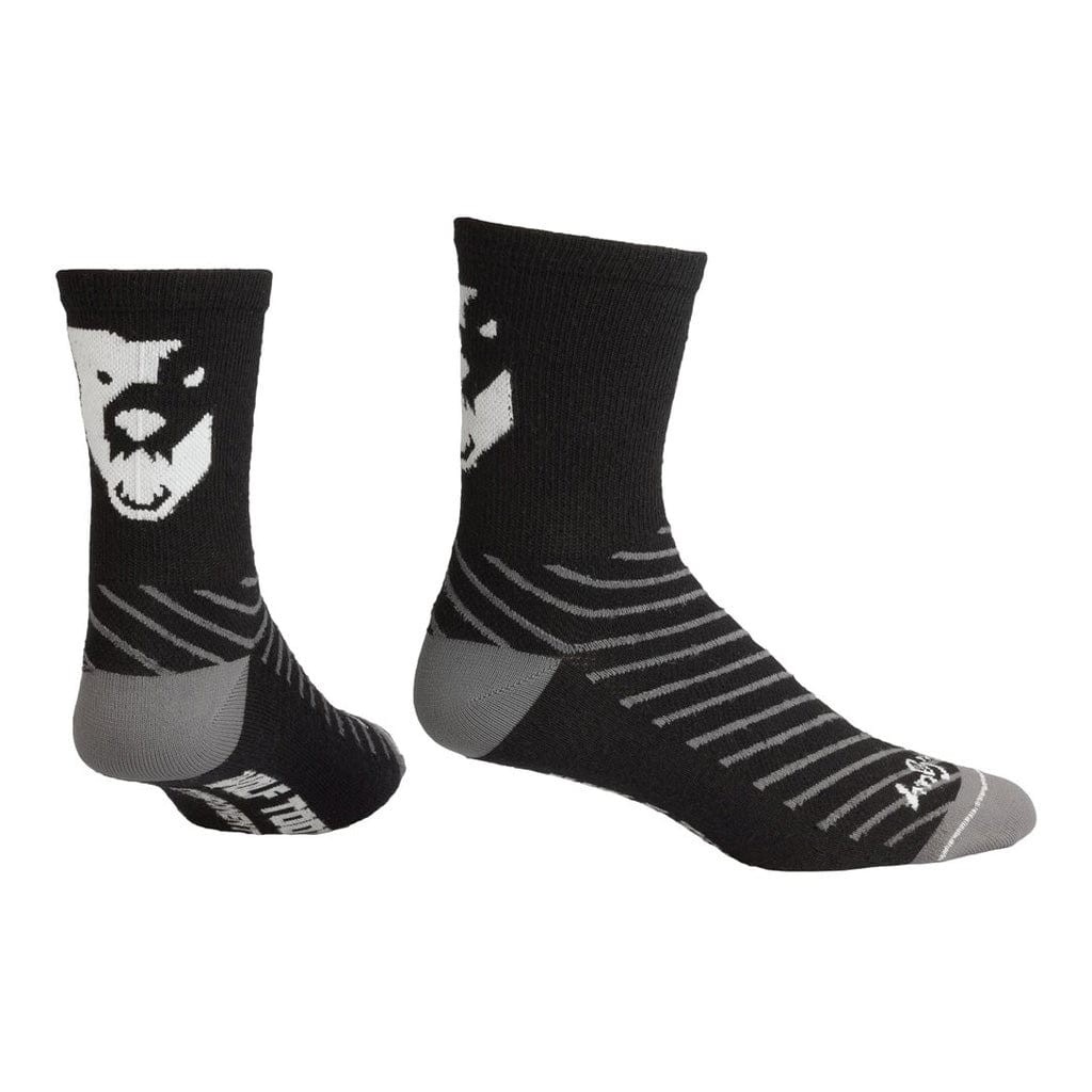 Wolf Tooth Wool Blend Low Cut Socks SM Unisex Black 4190₽