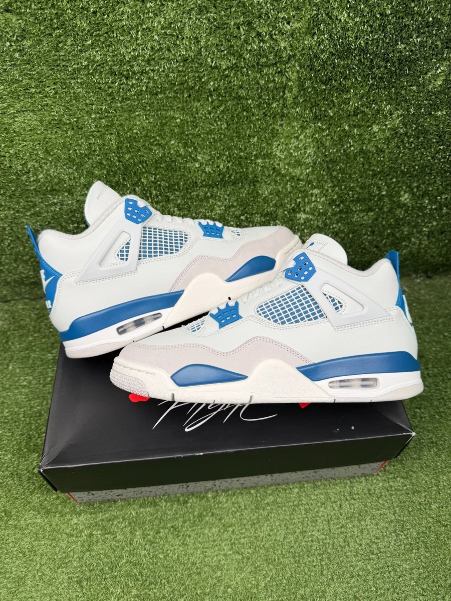 Preços baixos em Jordan 4 Retro 2024 Military Blue | eBay