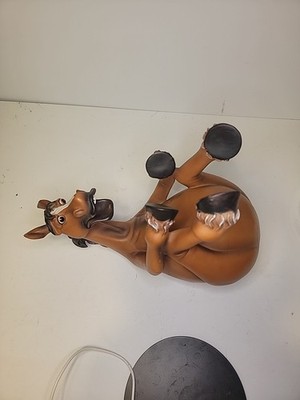BRUBAKER Wine Bottle Holder Thirsty Horse - Drunk Animals - Polyresin