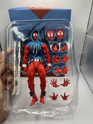 messtoys　アメイジングヤマグチ　スカーレット スパイダー　ベン・ライリー BACK-ORDER) CT Toys Mess Toys Scarlet Spiderman Figure (US SELLER
