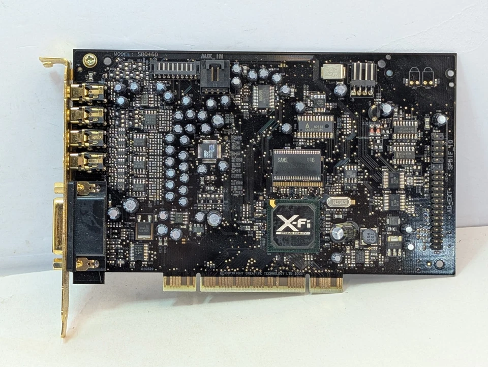 Creative Labs Sound Blaster X-Fi Modell SB0460 2003 - Nur für Ersatzteile?