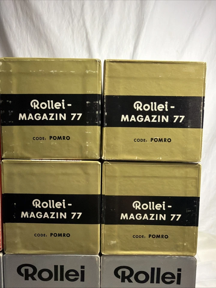 Revista Rollei vintage 77!!! lote de 15 cada uno está lleno de diapositivas. Lote 2 Foto 3 de 4