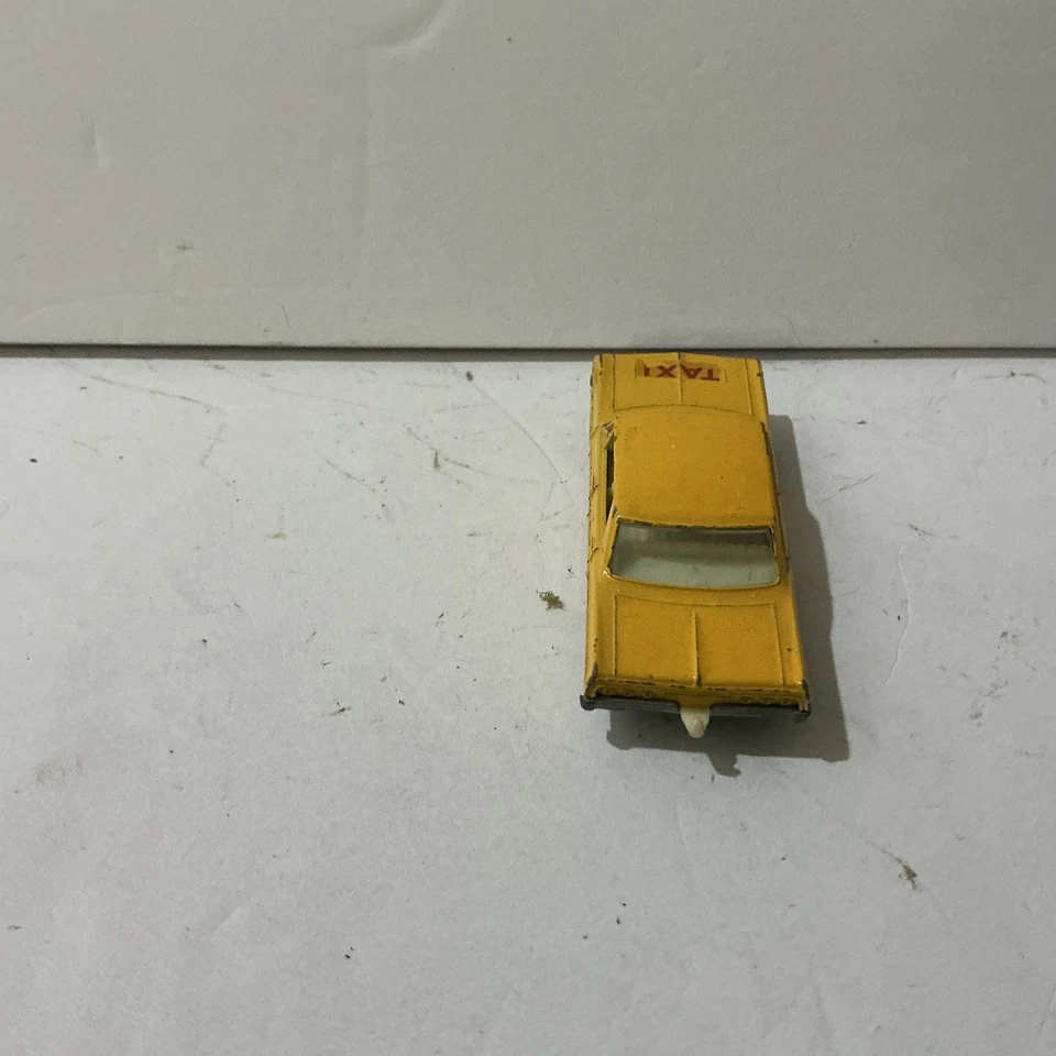 Matchbox Serie 20 Chevrolet Impala Taxi Lesney Hecho en Inglaterra USADO Sin Caja USADO Foto 4 de 4
