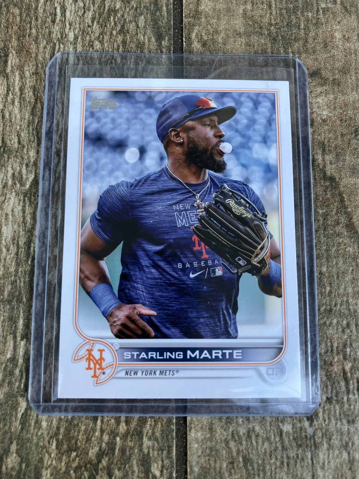 2022 Topps Update-Starling Marte US214 Short Print Image Variation SP