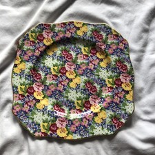 Royal Winton Chintz BNIBFine Bone China Julia Pink Blue Floral Collectors Plate