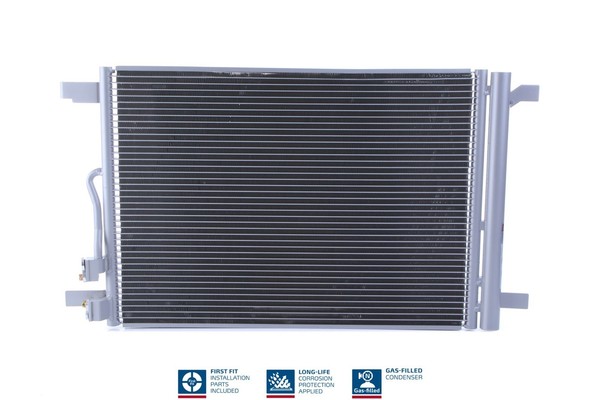 Kondensator Klimaanlage ** First FIT ** Nissens 940870 Aluminium 1 FüR VW Tiguan-image