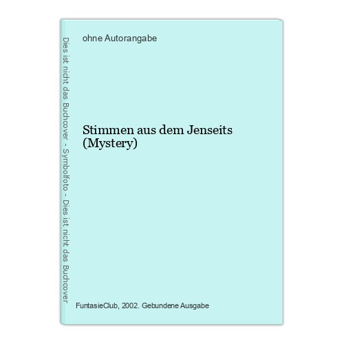 Stimmen aus dem Jenseits (Mystery) - Bild 1 von 1