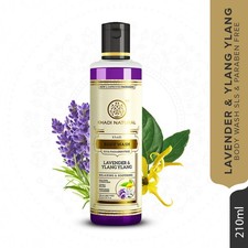Herbal Body Wash Lavender Ylang Ylang - SLS Paraben Free By Khadi Natural