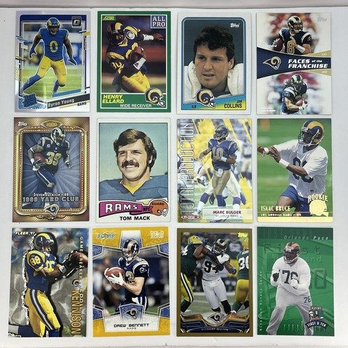 Lote Los Angeles Rams - De colección - Novatos - Numerado en serie - Insertos - Paralelo - Imagen 2 de 16