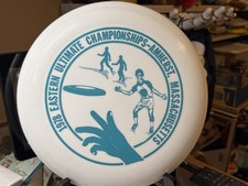 Wham-o Frisbee 165G 80 mold 1978 Eastern ultimate championship Amherst Mass