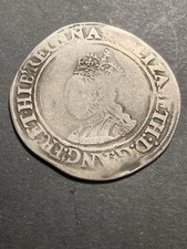 Elizabeth I Hammered Shilling. 1560-61.