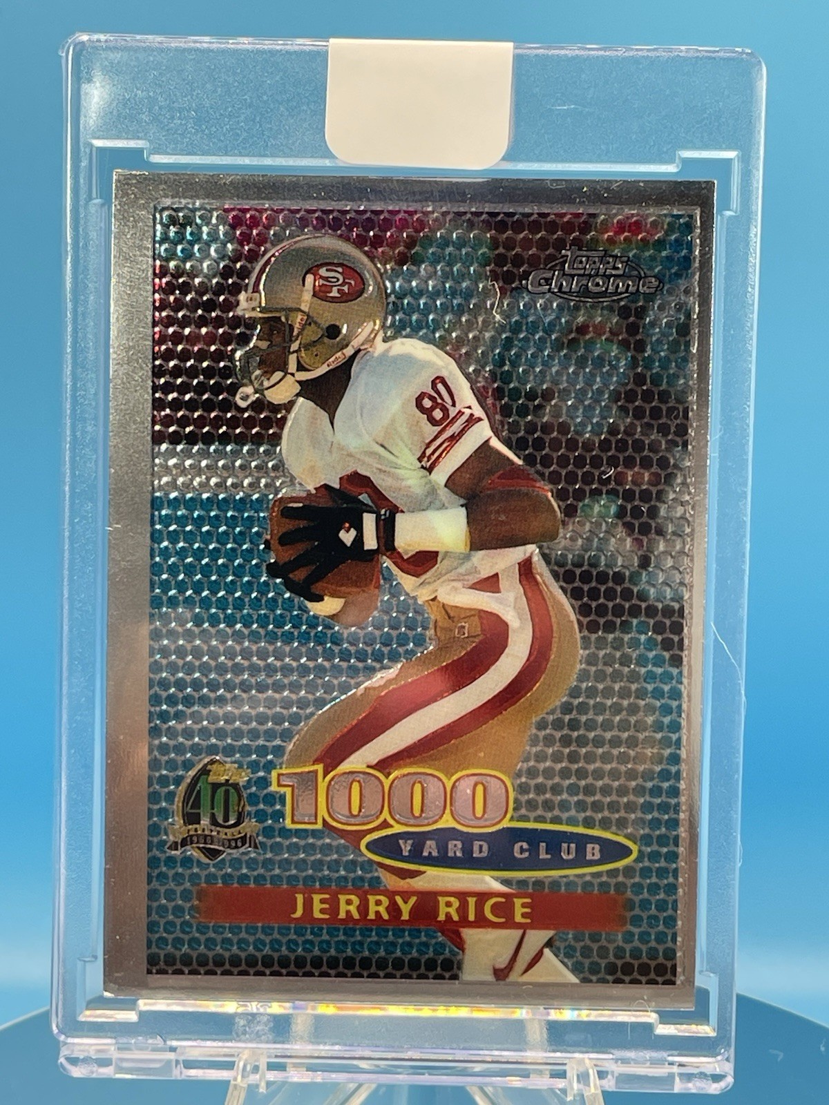 Jerry Rice #91 (Football Cards 1996 Topps Chrome) — is it worth grading?