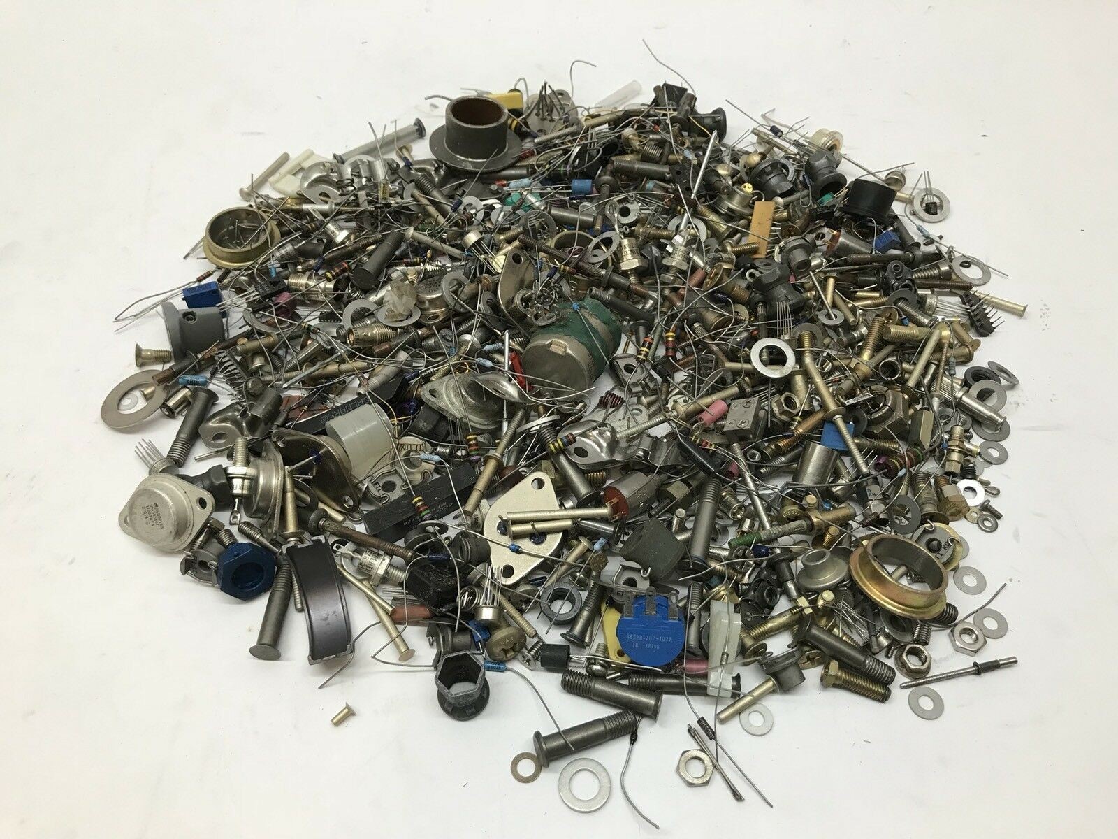 Lot of Aircraft Hardware Assortment 3.5 Lbs Miscellaneous Aviation
