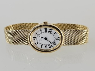 Vintage Chopard Geneve 18K Yellow Gold 17J Hand Winding Watch Swiss (AM1096709)